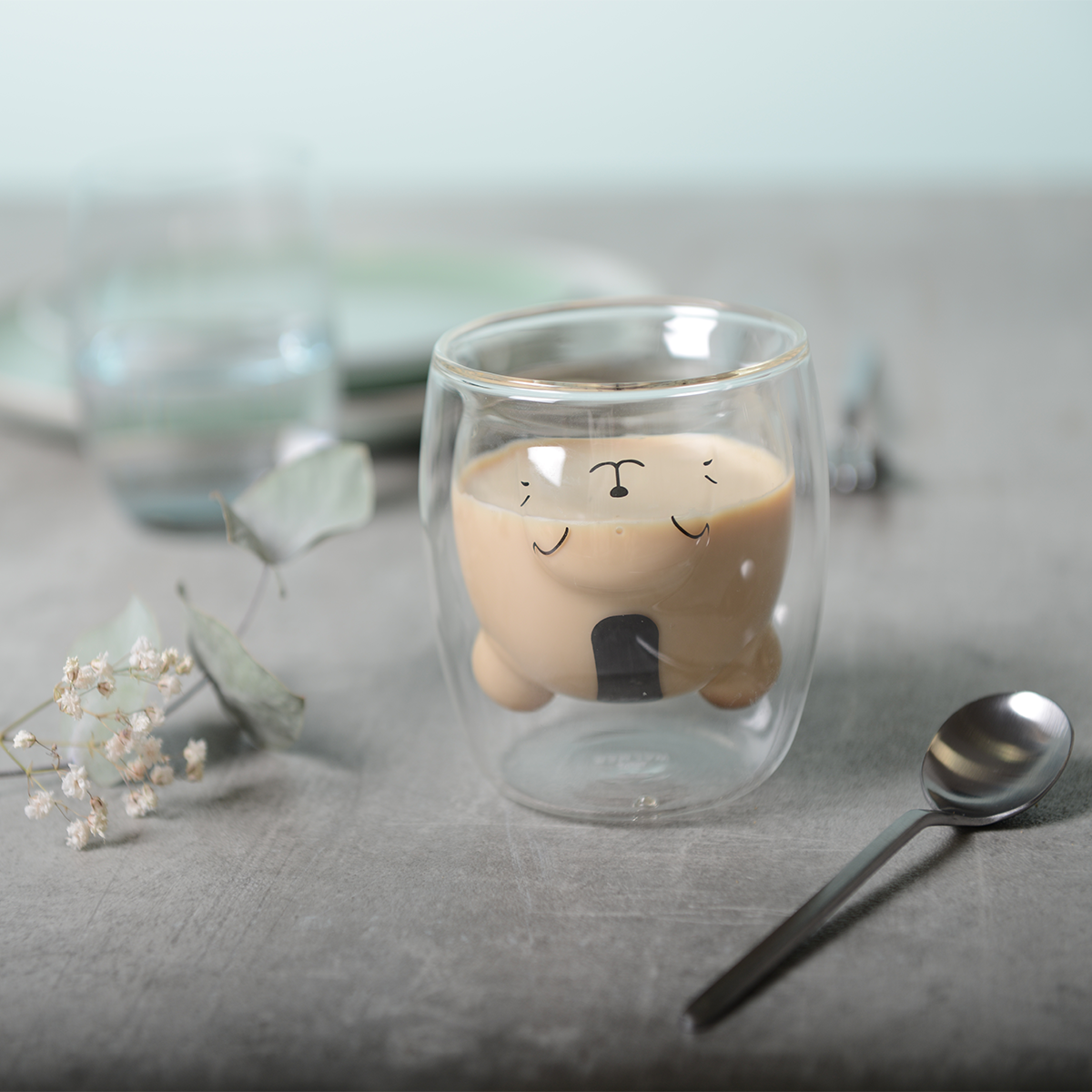 SET MIT 2 BÄREN TASSEN - 250ML