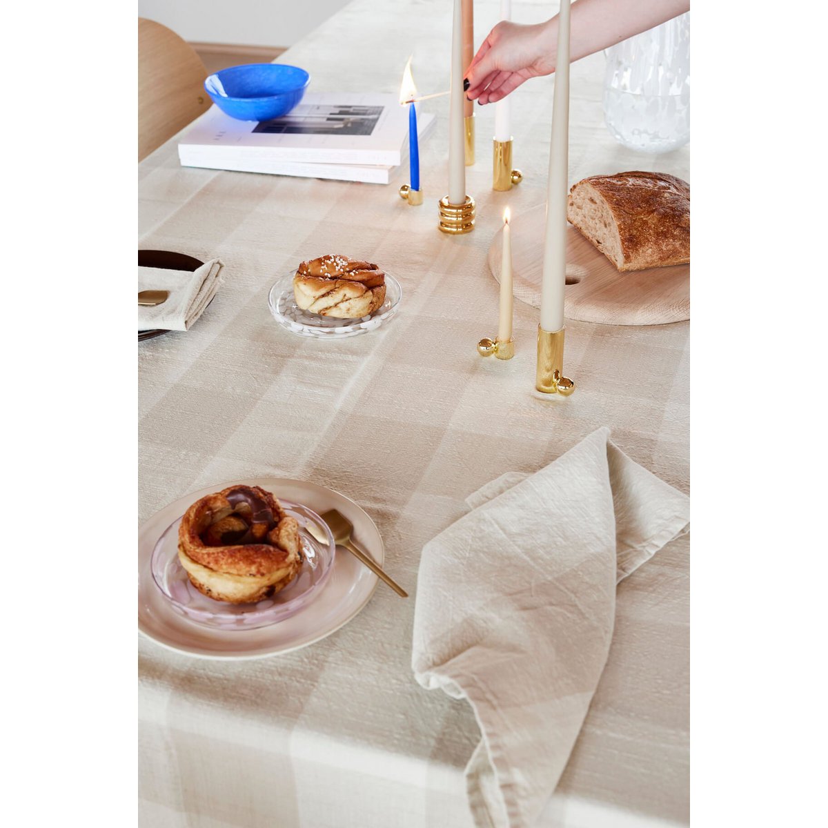 Schachtischdecke - 200x140 cm