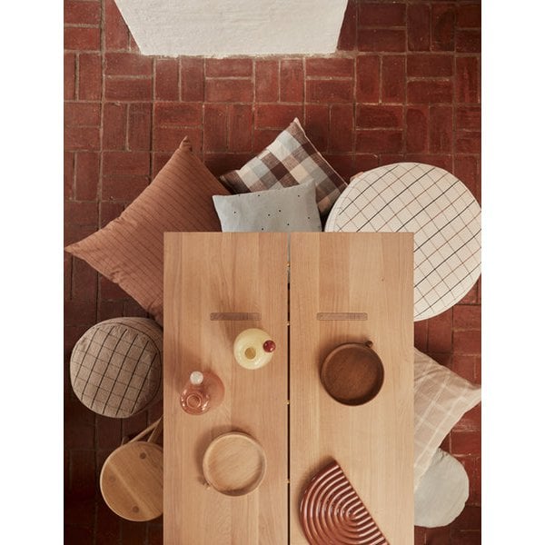 Inka Wood Tablett rund – klein