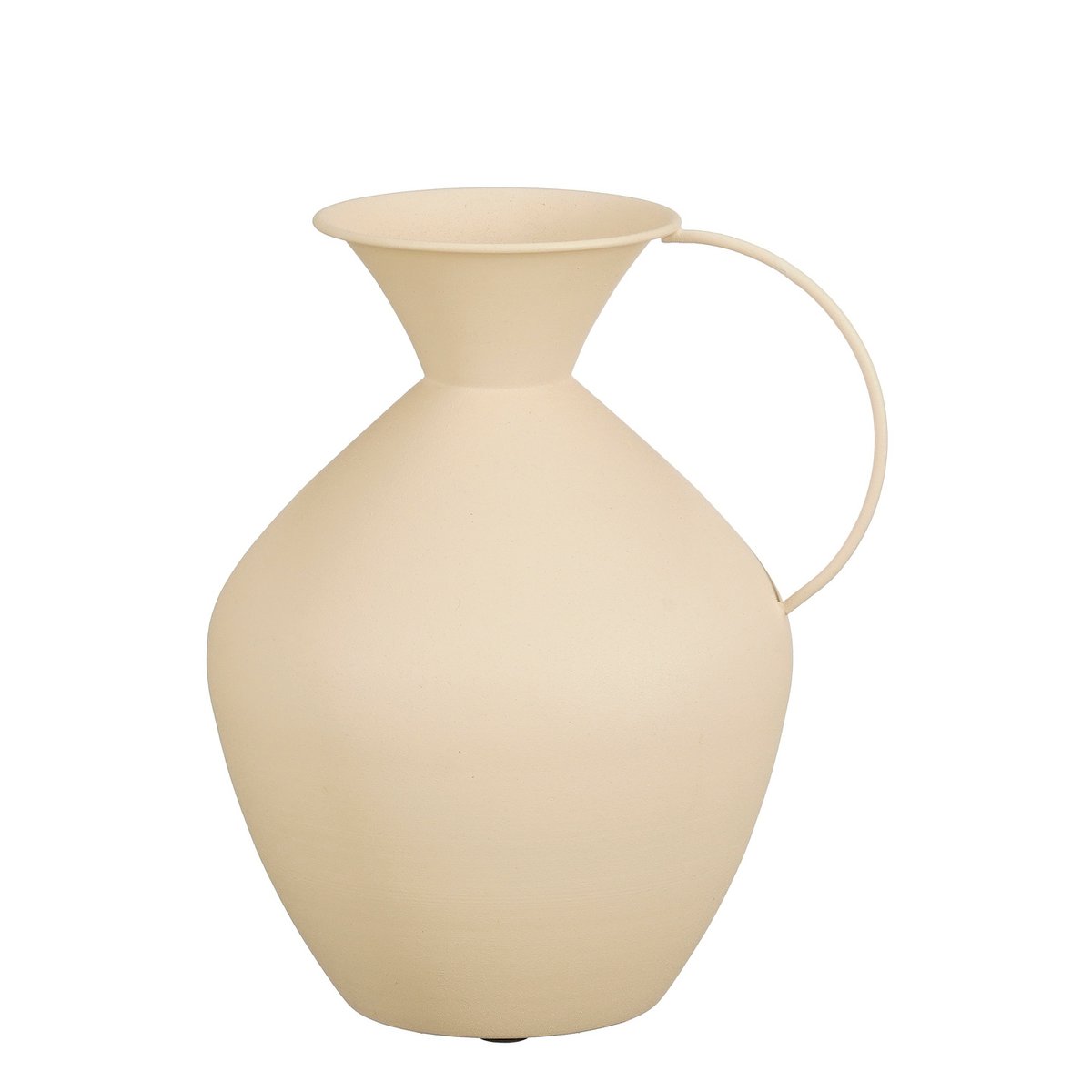 Gyge Vase - L26 x B22 x H31 cm - Metall - Beige