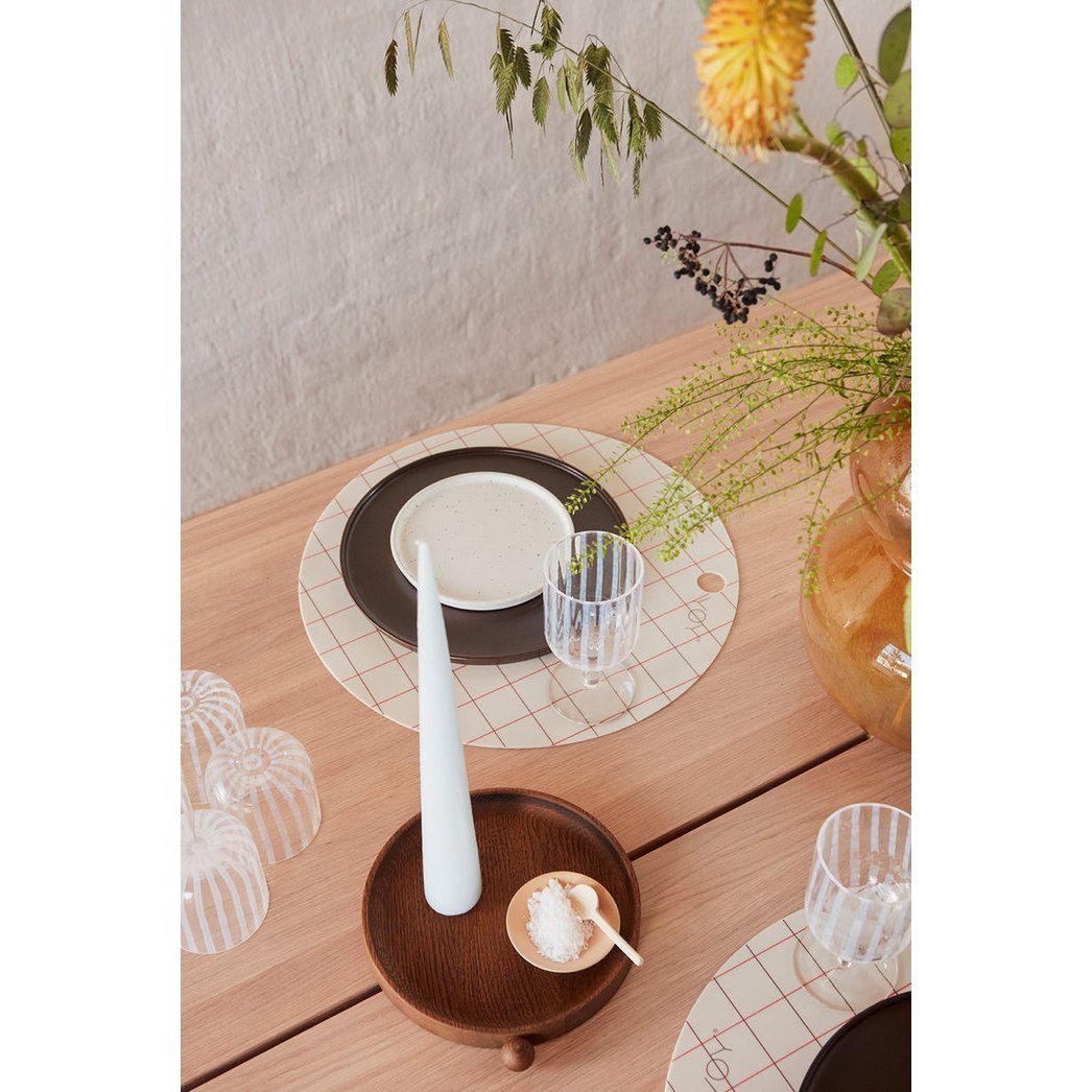 Inka Wood Tablett rund – klein