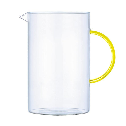 GLASKRUG MIT GELBEM GRIFF 1,5 l